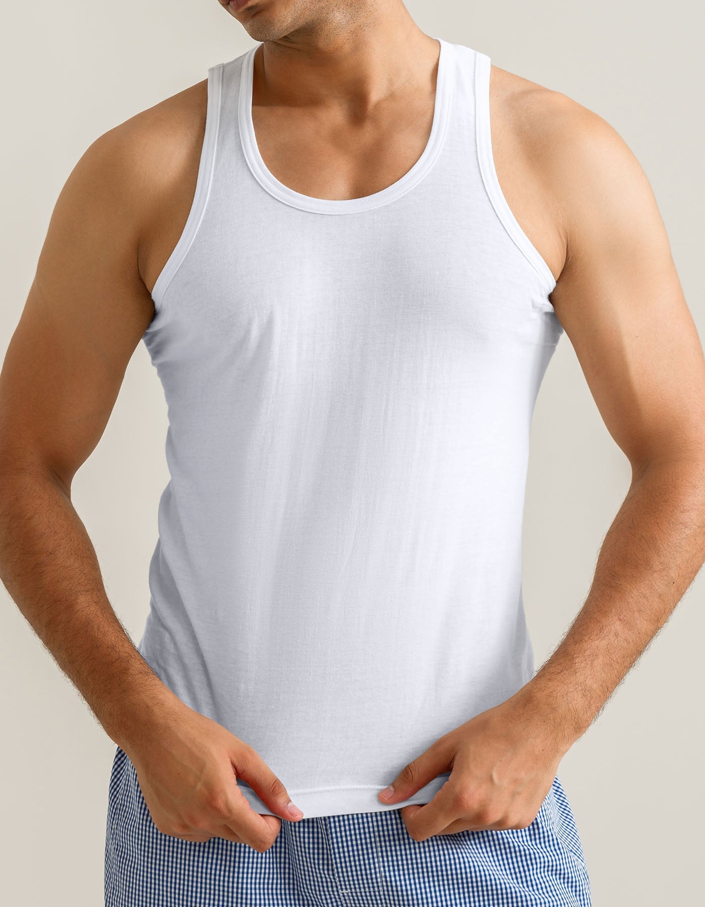 Pack Of 3 Premium Soft Cotton Vest - 100% Quality Guarantee