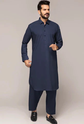 SUPER PREMIUM BOSKI - QUALITY GUARANTEED (Wrinkle-Free Fabric) NAVY BLUE